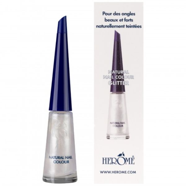 Durcisseur doux teinté glitter Herôme 10ml