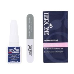 Colle à ongles & mini lime SOS Nail Repair Herôme 10ml