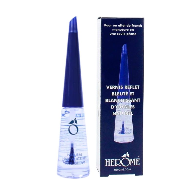 Blanchisseur pour ongles Effet UV Bleu Herôme 10ml