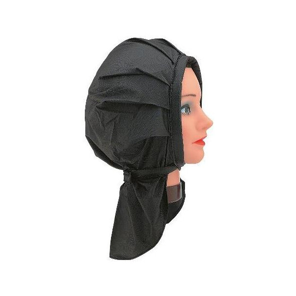 Cuffia permanente plastica nera Cuffia permanente plastica nera