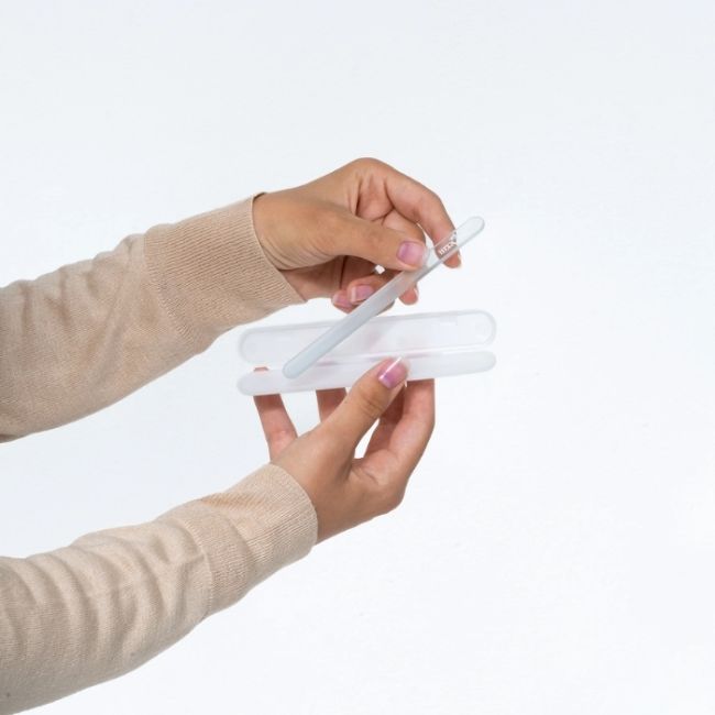 Lime en verre taille voyage Herôme