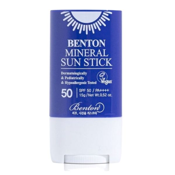 Stick solaire haute protection Mineral Sun SPF50 Benton 15g