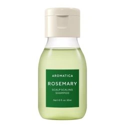 Shampooing purifiant format voyage Rosemary Scalp Scaling Aromatica 30ml