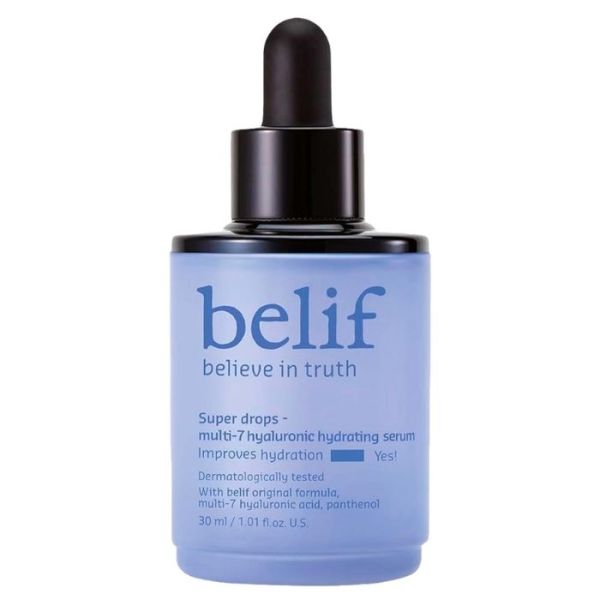 Hydraterend serum met multi-vitaminen Super Drops M7 Hyaluron Belif 30ml