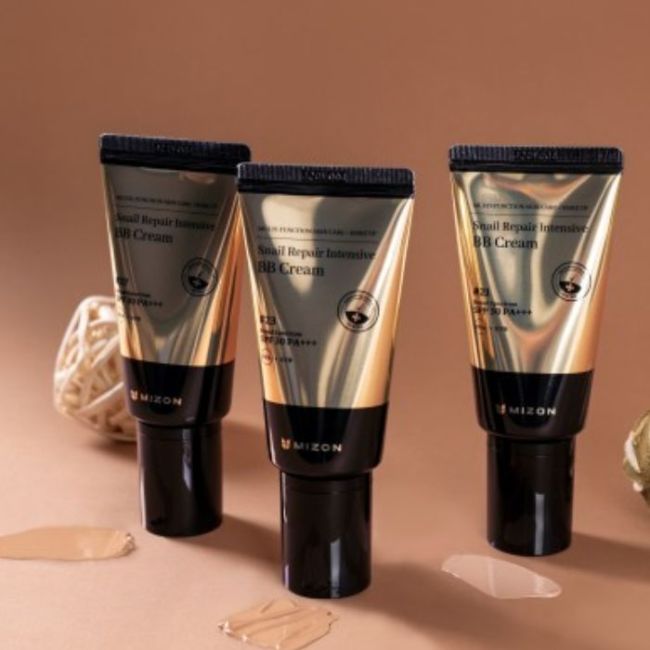 BB Cream anti-UV Reparación de Caracol Intensiva SPF30 Mizon 50ml