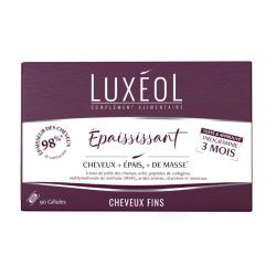 Complément alimentaire Epaississant cure 3 mois Luxéol 90 gélules