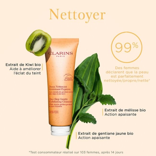 Doux Nettoyant Gommant Express Clarins 125ml
