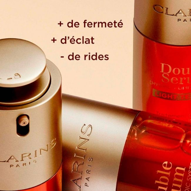Sérum texture légère Anti-Âge raffermissant Double Serum Clarins 30ml