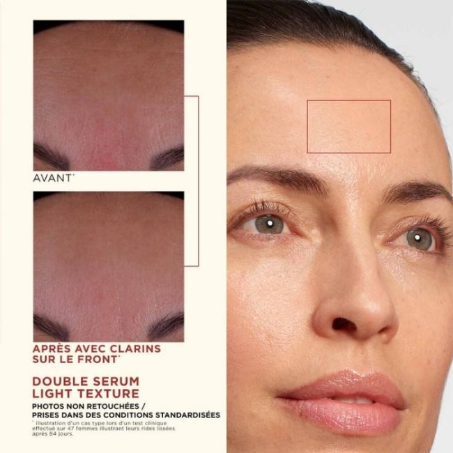 Sérum texture légère Anti-Âge raffermissant Double Serum Clarins 30ml