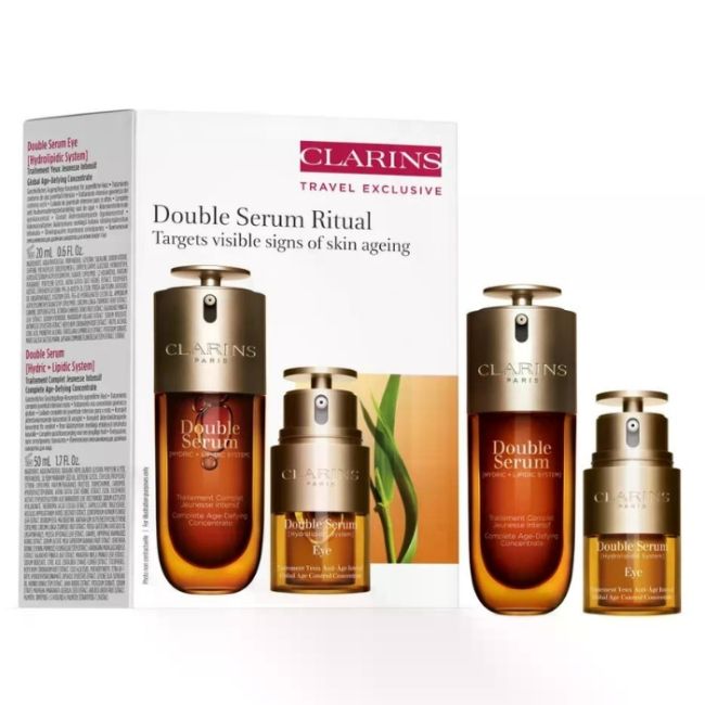 Coffret Anti-Âge raffermissant Double Serum Clarins