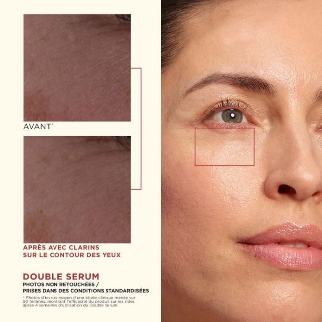 Coffret Anti-Âge raffermissant Double Serum Clarins