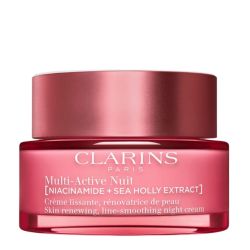 Crème Lissante Rénovatrice de peau à la Niacinamide Multi-Active Nuit Clarins 50ml
