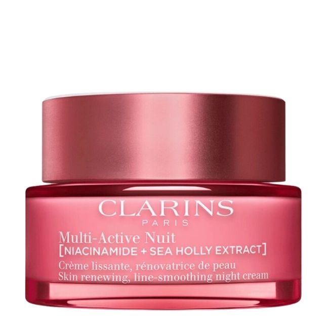 Crème Lissante Rénovatrice de peau à la Niacinamide Multi-Active Nuit Clarins 50ml