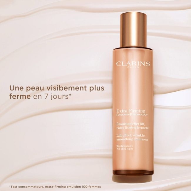 Emulsion effet lift anti-rides fermeté au Collagen Extra-Firming Clarins 100ml