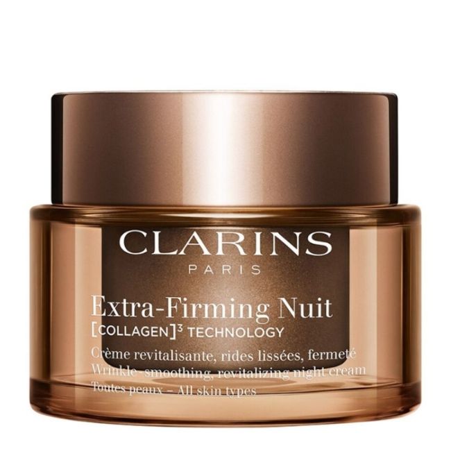 Crème revitalisante anti-rides fermeté au Collagen Extra-Firming Nuit Clarins 50ml