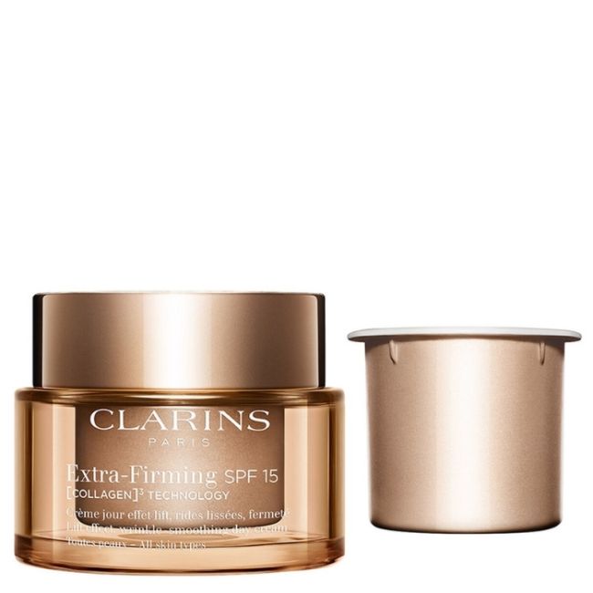 Recharge crème de jour effet lift anti-rides fermeté au Collagen Extra-Firming SPF15 Clarins 50ml