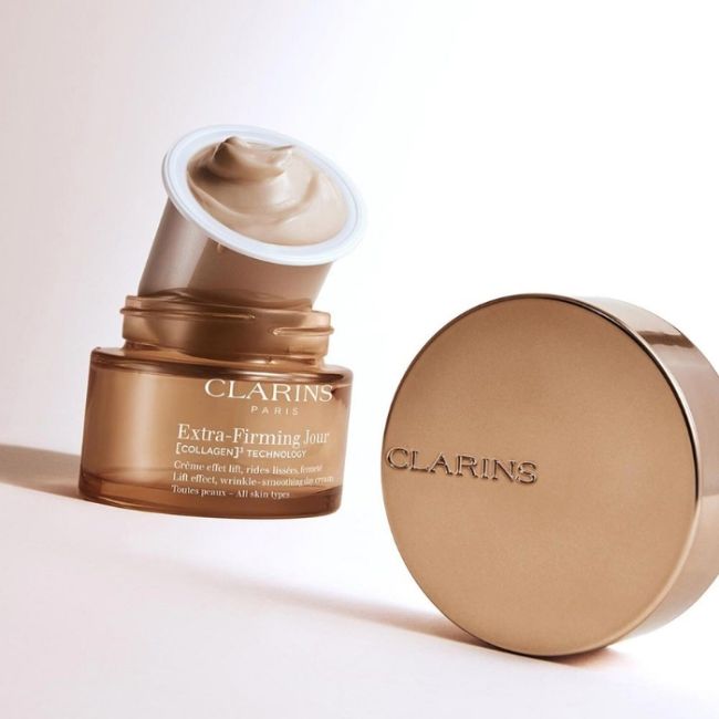 Recharge crème de jour effet lift anti-rides fermeté au Collagen Extra-Firming SPF15 Clarins 50ml