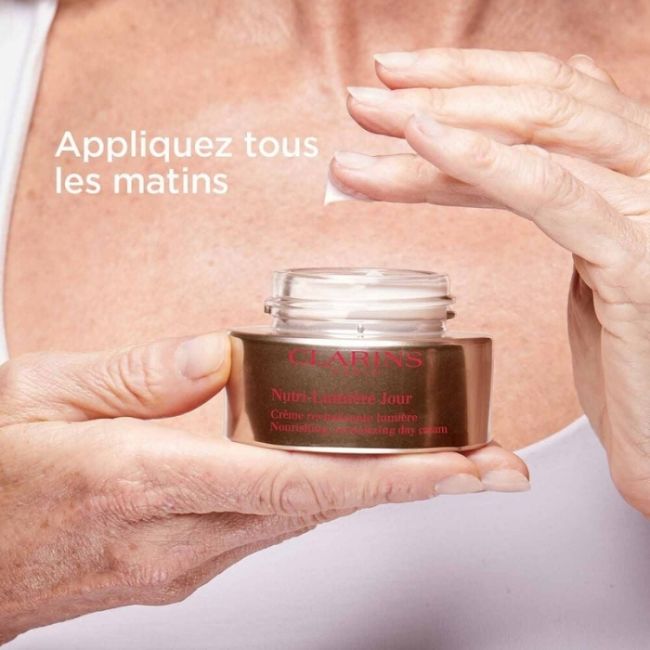 Crème revitalisante lumière Nutri-Lumière Jour Clarins 50ml