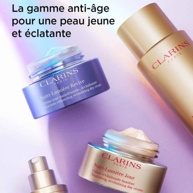 Crème de jour embellissante revitalisante Nutri-Lumière Revive Clarins 50ml