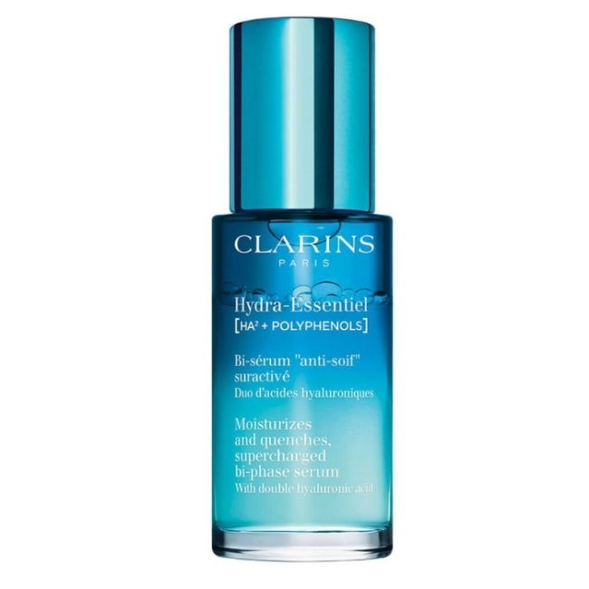 Bi-Sérum Anti-Soif Suractivé hydratant Hydra-Essentiel Clarins 30ml