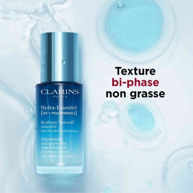 Bi-Siero Anti-Sete Superattivo idratante Hydra-Essentiel Clarins 30ml