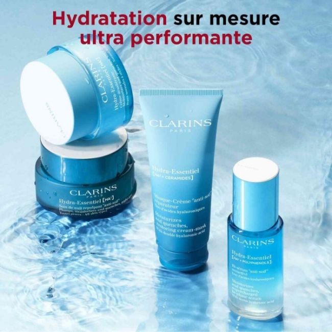 Maske-Creme Anti-Durst reparierend Hydra-Essentiel Clarins 75ml