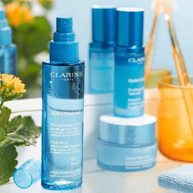 Hydraterende Multi-Bescherming Mist Hydra-Essentiel Clarins 75ml
