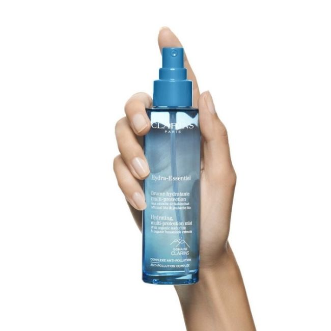 Hydraterende Multi-Bescherming Mist Hydra-Essentiel Clarins 75ml