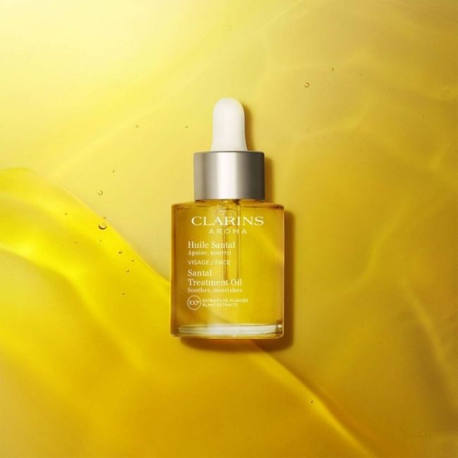 Kalmerende voedende olie voor droge of rode huid Santal 30ml