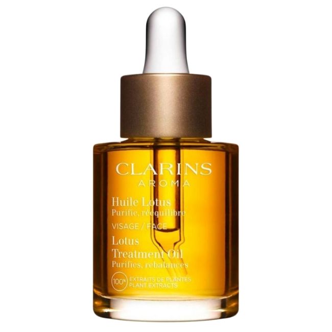 Óleo purificante e reequilibrante para peles mistas ou oleosas Lotus Clarins 30ml