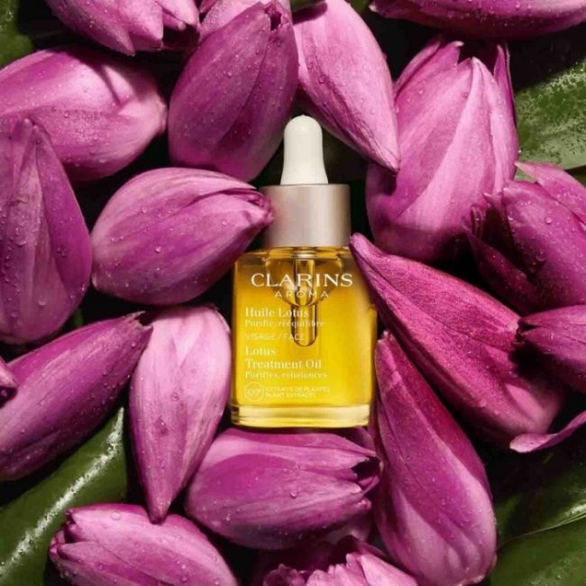 Aceite purificante y reequilibrante para pieles mixtas o grasas Lotus Clarins 30ml