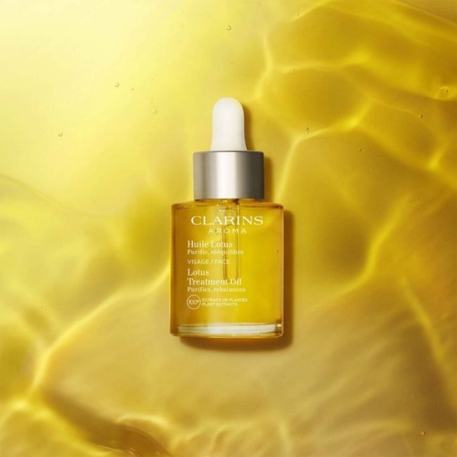 Aceite purificante y reequilibrante para pieles mixtas o grasas Lotus Clarins 30ml