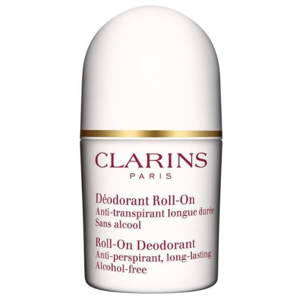Desodorante Roll-On anti-transpirante de larga duración sin alcohol Clarins 50ml
