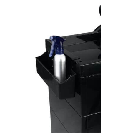 Mesa de serviço discreta preta