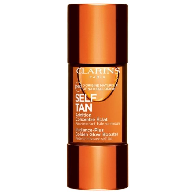 Gotas autobronzeadoras Adição Concentrada Eclat Rosto Self Tan Clarins 15ml