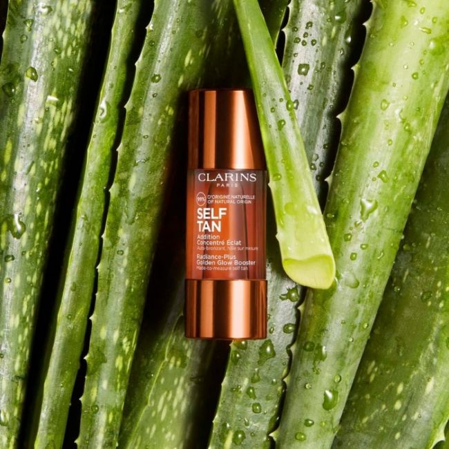 Gotas autobronzeadoras Adição Concentrada Eclat Rosto Self Tan Clarins 15ml