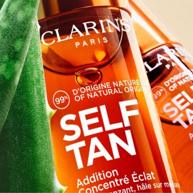 Self-Tanning Drops Radiance Concentrate Face Clarins 15ml