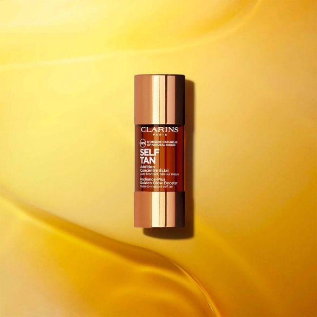 Gotas autobronzeadoras Adição Concentrada Eclat Rosto Self Tan Clarins 15ml
