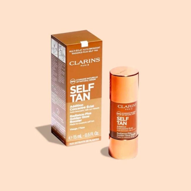 Gouttes autobronzantes Addition Concentré Eclat Visage Self Tan Clarins 15ml