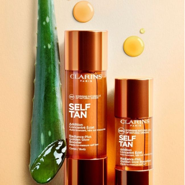 Selbstbräuner-Tropfen Ergänzung Konzentration Strahlendes Gesicht Selbstbräuner Clarins 15ml