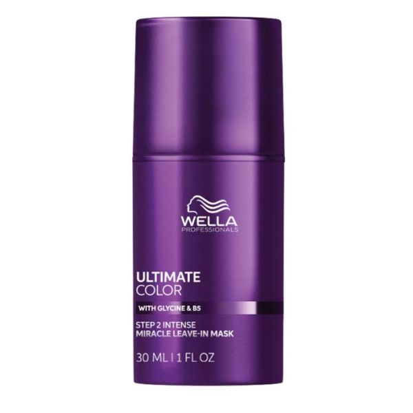 Masque Miracle sans rinçage Ultimate Color Wella 30ML