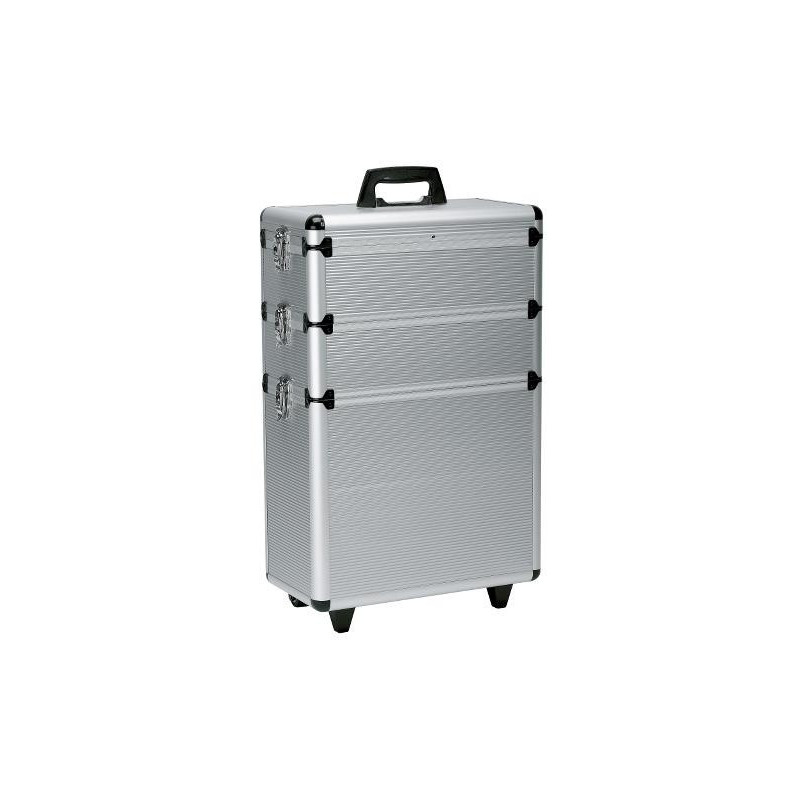 Original Aluminium Koffer mit 3 Etagen