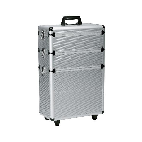 Original Aluminium Koffer mit 3 Etagen