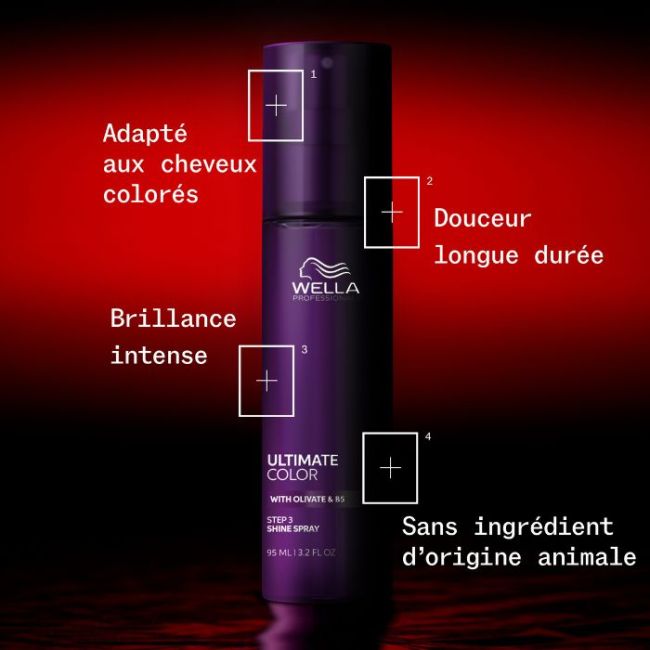 Spray brillance Ultimate Color Wella 95ML