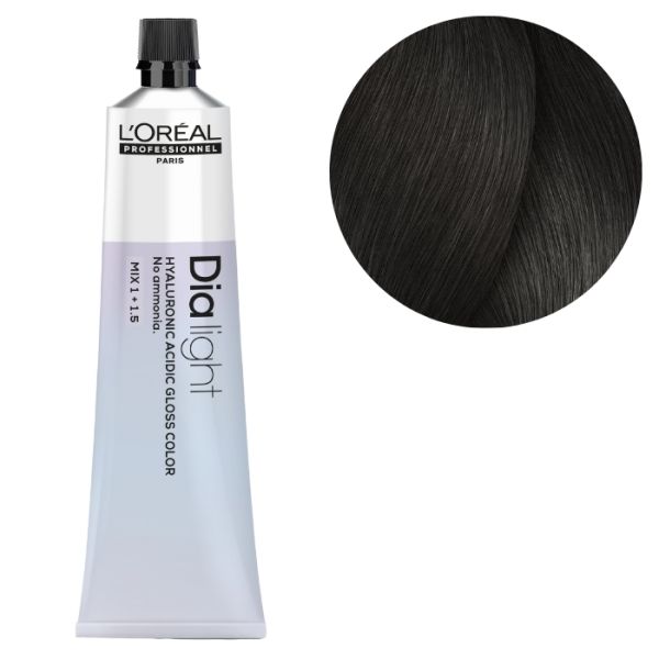 Coloration Gloss Dia Light 5.11 Châtain Clair Cendré Profond L'Oréal Professionnel 60ml
