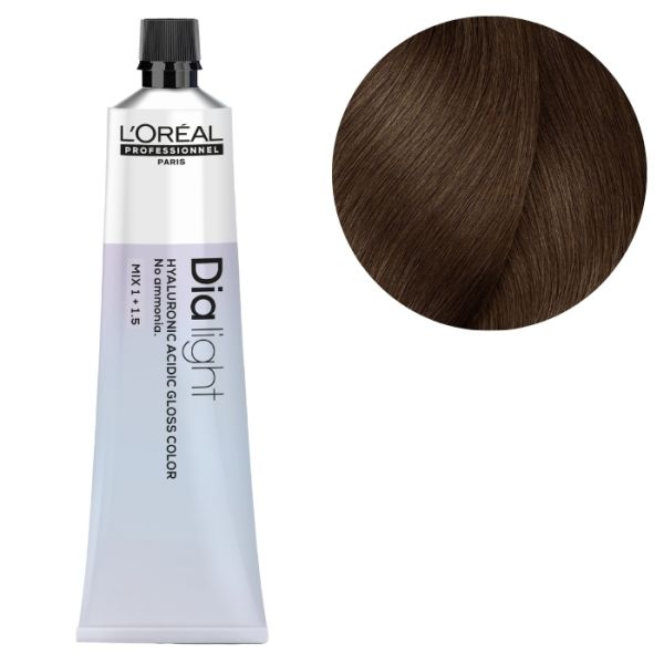 Coloration Gloss Dia Light 5.31 Châtain Clair Doré Cendré L'Oréal Professionnel 60ml