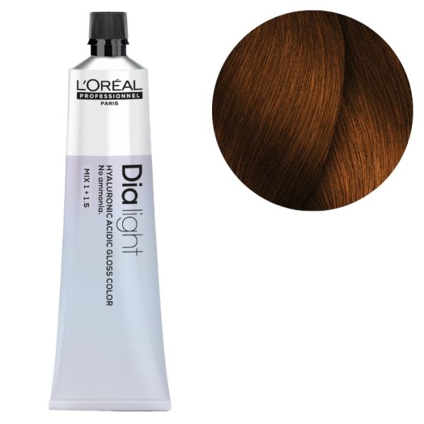 Coloration Gloss Dia Light 5.4 Châtain Clair Cuivré L'Oréal Professionnel 60ml
