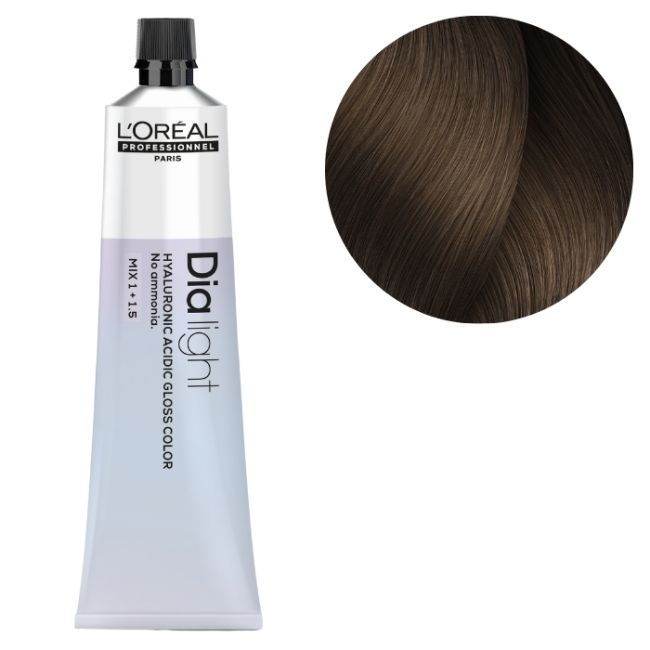 Coloration Gloss Dia Light 6.28 Blond Foncé Irisé Mocca L'Oréal Professionnel 60ml