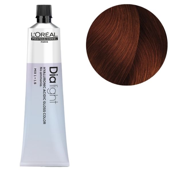 Coloration Gloss Dia Light 6.46 Blond Foncé Cuivré Rouge L'Oréal Professionnel 60ml