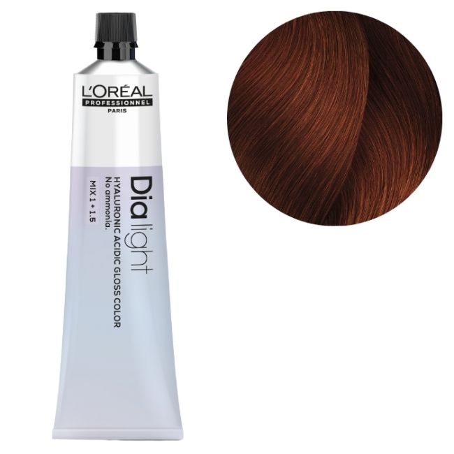 Coloration Gloss Dia Light 6.46 Blond Foncé Cuivré Rouge L'Oréal Professionnel 60ml